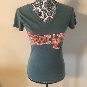 Women’s Champion Miami Hurricanes Tee